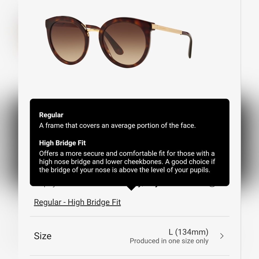 DOLCE & GABBANA DG4268 Havana Sunglasses w case - Picture 6 of 9